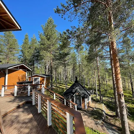 Ferienhaus Kuukkelisalmi-fireplace, Sauna, Kota, Hot Tub, *