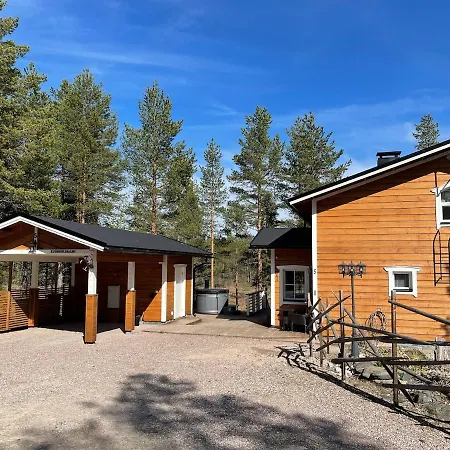 Ferienhaus Kuukkelisalmi-fireplace, Sauna, Kota, Hot Tub, *